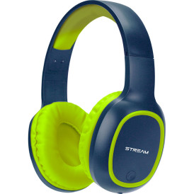 Headset ELG Stream com Microfone Bluetooth Azul/Verde - EPB-MS1NB