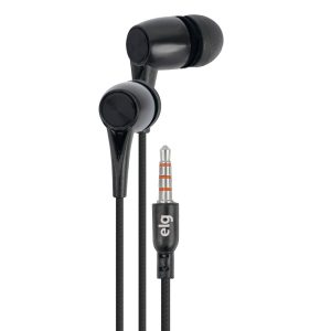 Fone de Ouvido Com Fio Intra-Auricular – Preto