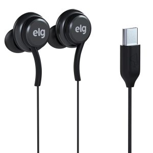 Fone de Ouvido Com Fio Intra-Auricular – Preto