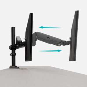 Suporte Multiarticulado com Pistão a Gás para Monitores de 17″ a 35″