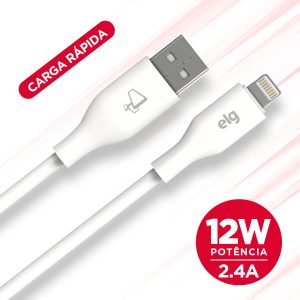 USB-A to Lightning Cable – 3.28 ft