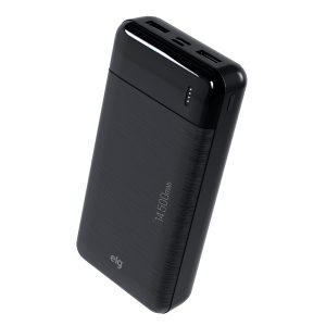 Carregador Portátil Power Bank 14.500 mAh – Preto