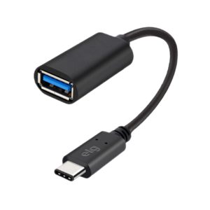 Cabo USB-C para USB-A fêmea – 20 cm