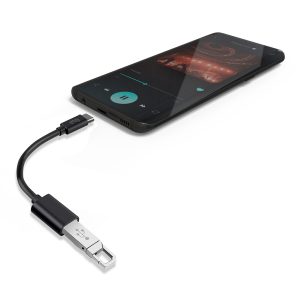 USB-C to USB-A Female Adapter Cable – 7.87 in