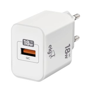 Carregador de Parede Saída USB-A – Branco