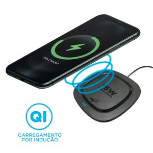 Carregador por Indução para Smartphones – Preto