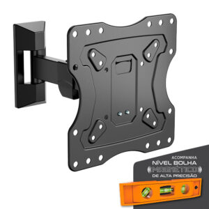 Full-Motion TV Mount for 15″ to 58″ TVs